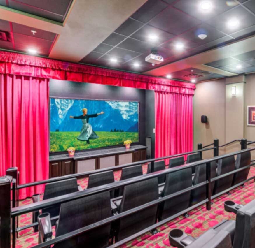 Alexis Estates movie theatre