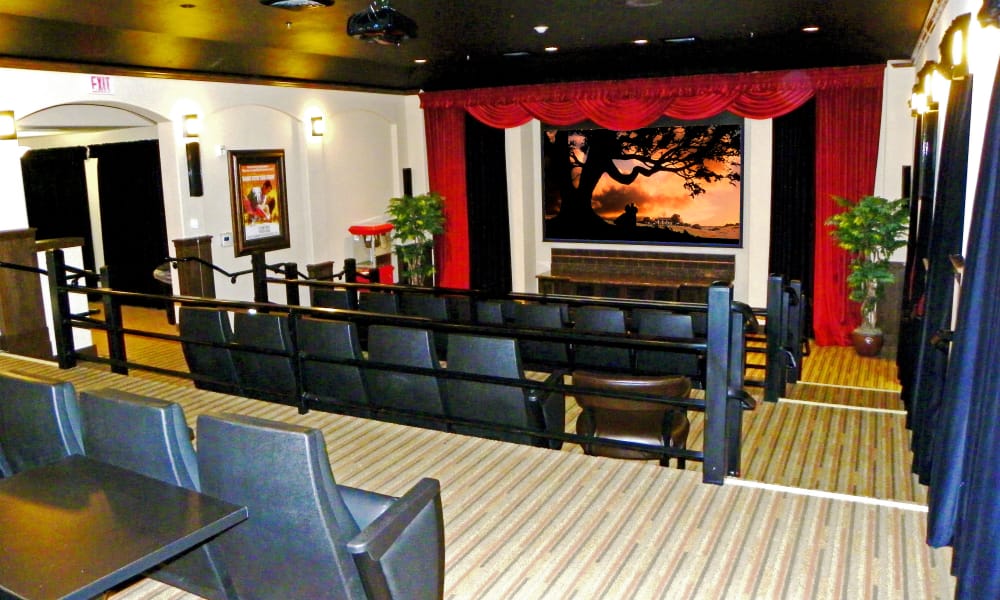 Movie room'