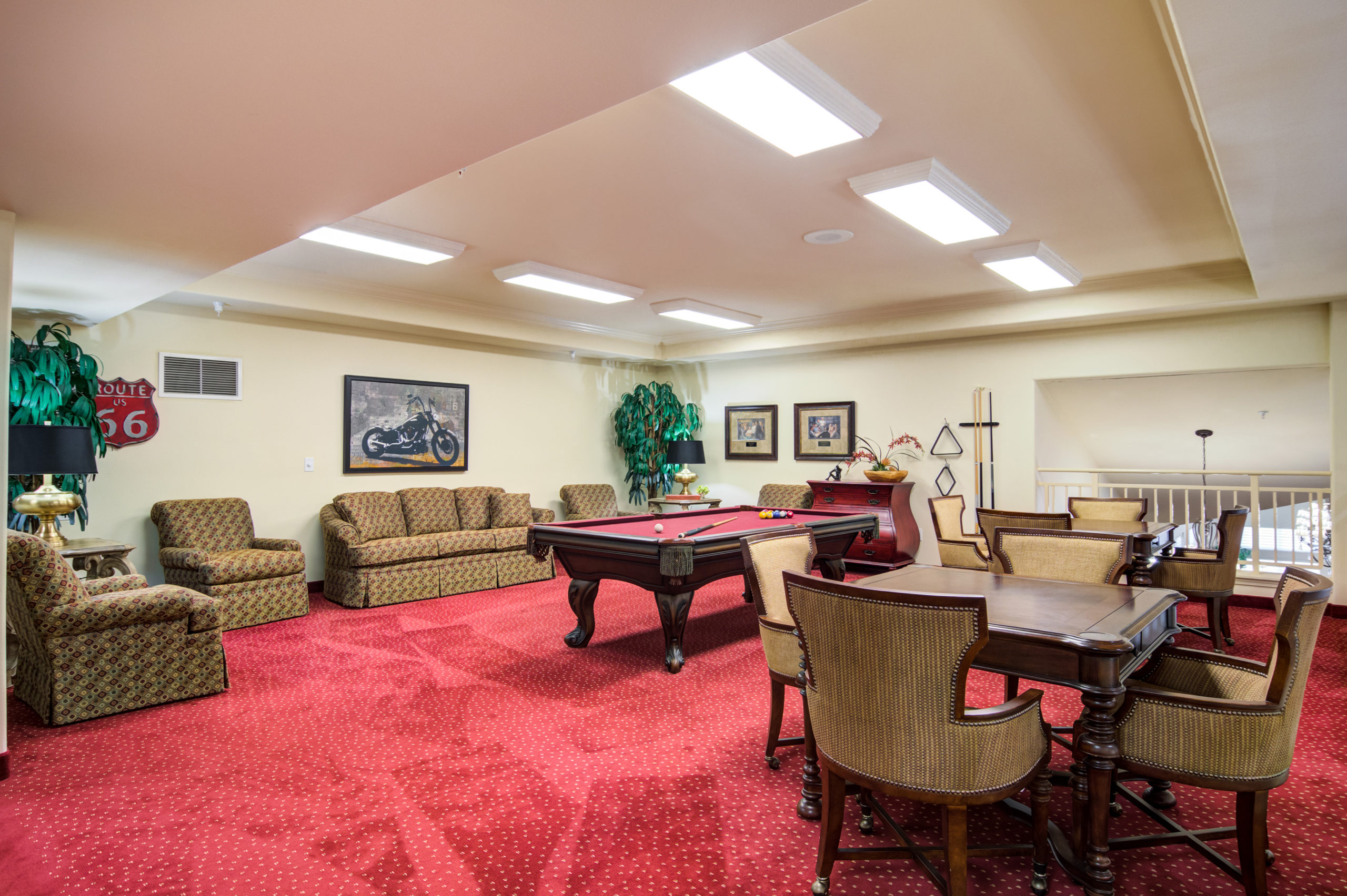 Sanford Estates Billiards Room'